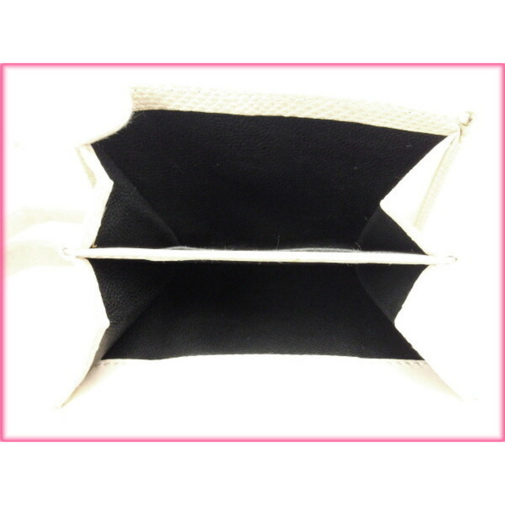 Gucci Python Leather Wallet Pink Accessory Beige - image 6